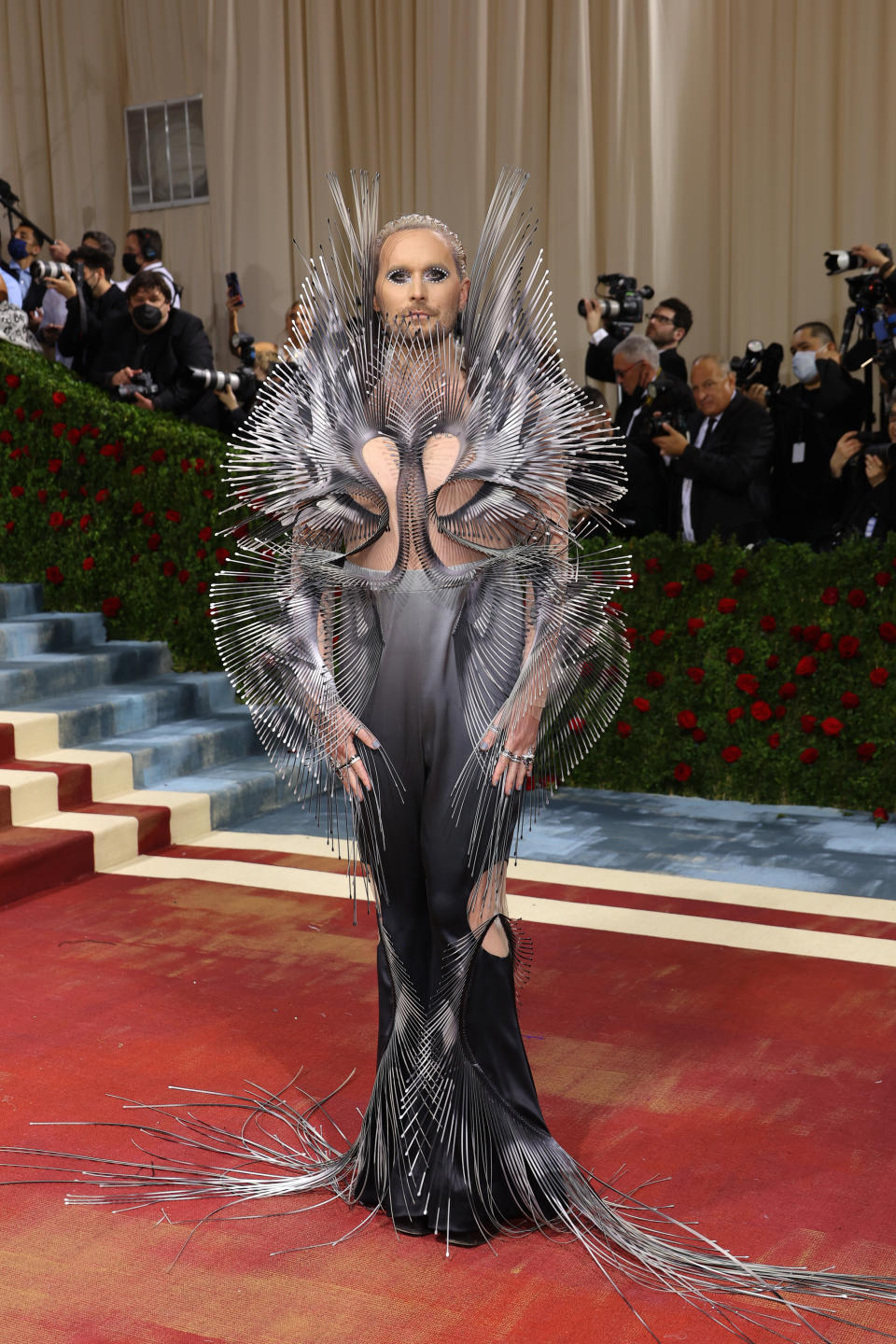 Fredrik Robertsson on the 2022 Met Gala red carpet in May. (Getty Images)