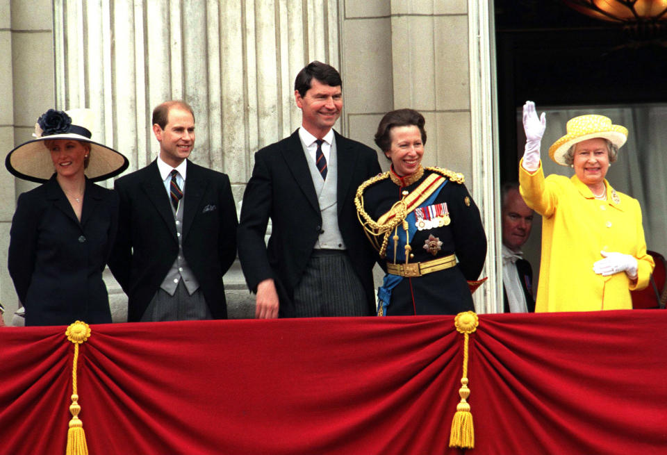 Sophie Rhys-jones Joins Prince Edward, Rear-admiral Timothy Laurence, Princess Anne (Tim Graham / Getty Images)