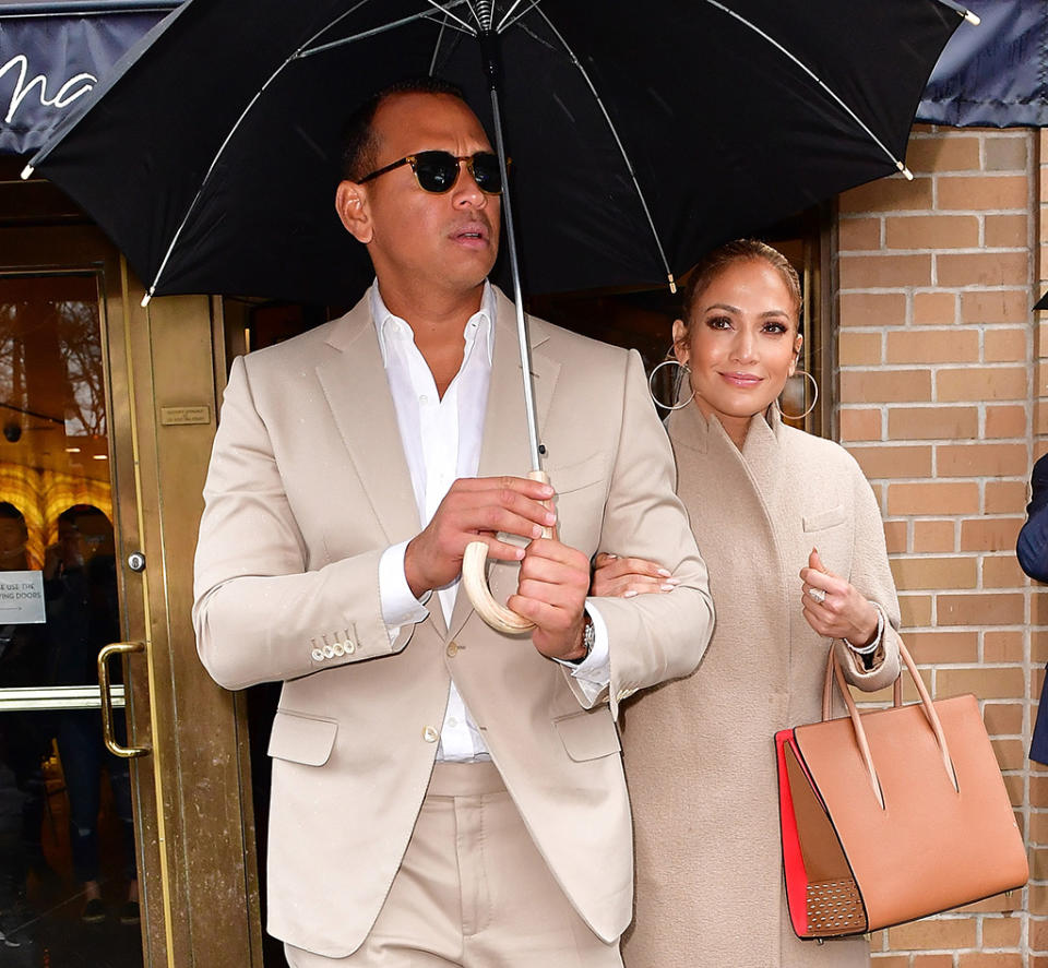 Jennifer Lopez y Alex Rodriguez