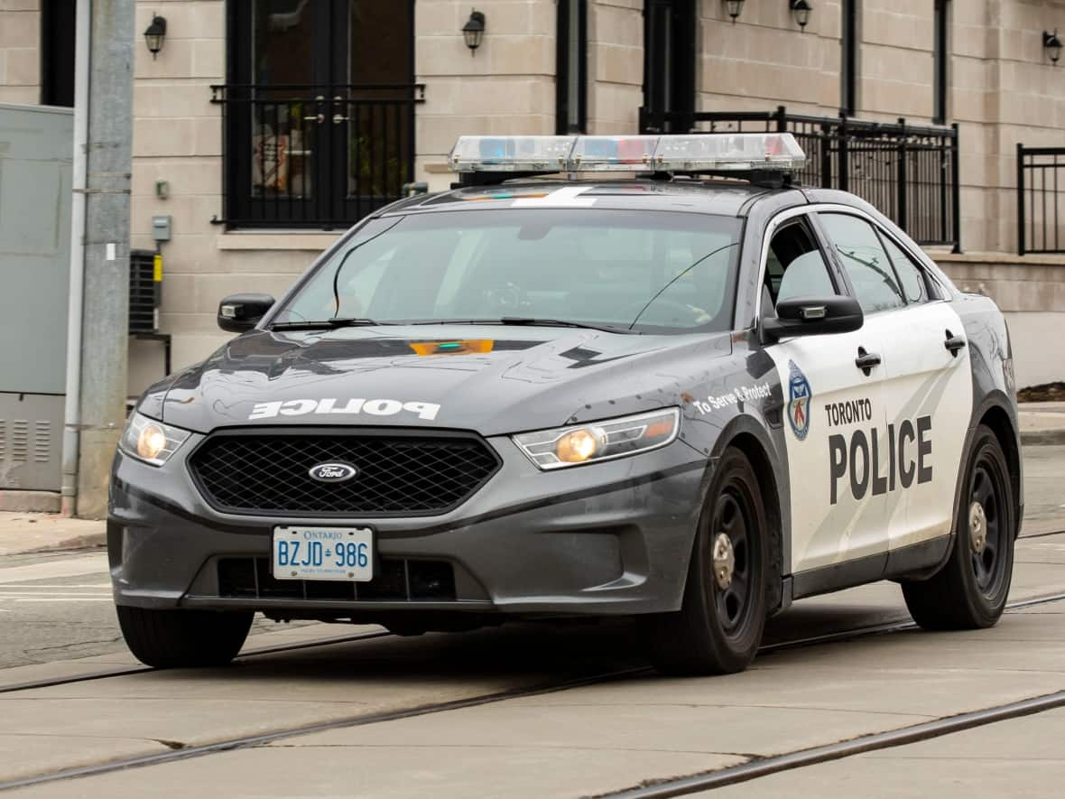 Police are investigating a fatal car crash near Victoria Park Avenue and Surrey Avenue. (Michael Wilson/CBC - image credit)