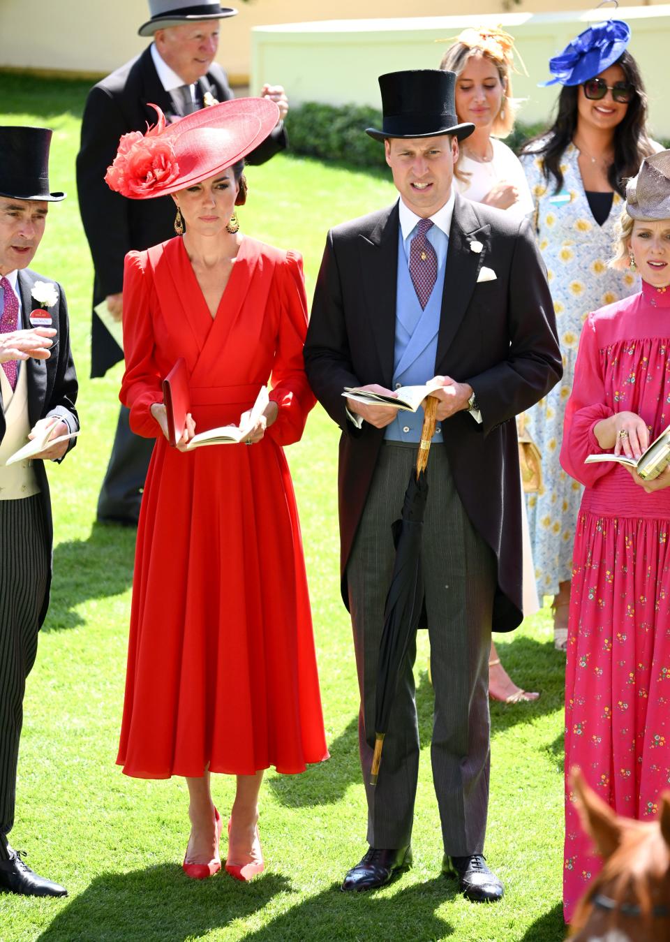 Prince William, Prince of Wales and Catherine, Princess of Wales attend day four of Royal Ascot 2023