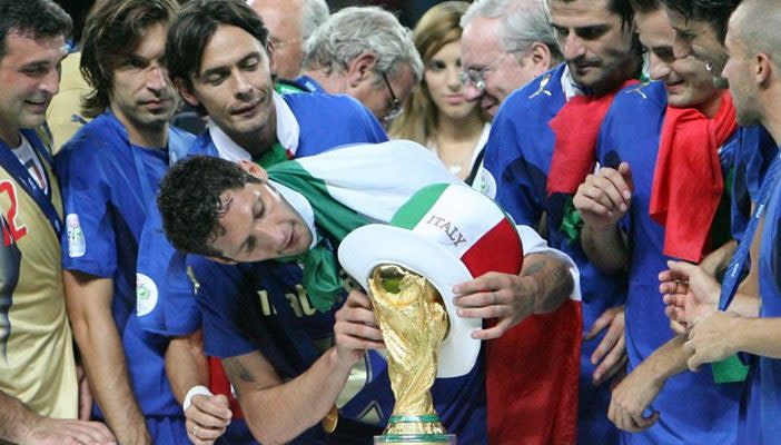 Quattro giocatori italiani dimenticati dopo aver vinto la Coppa del Mondo 2006