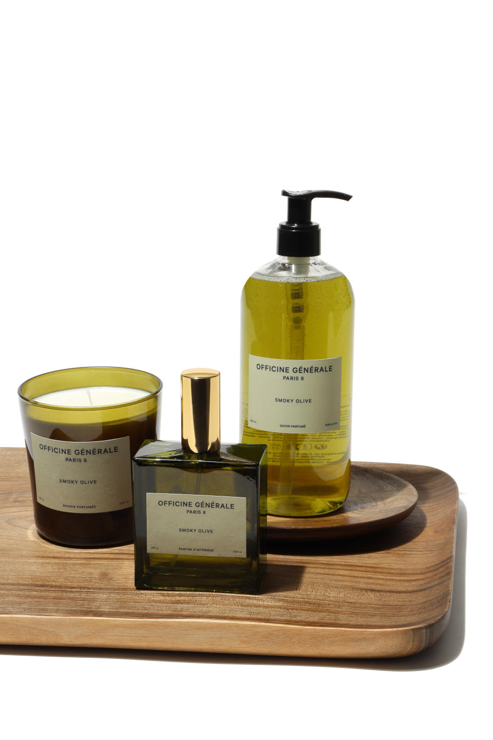 Officine Generale's new range of scents.