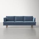 <p><strong>AllModern</strong></p><p>wayfair.com</p><p><strong>$1260.00</strong></p><p>This sofa from Wayfair's <a href="https://www.housebeautiful.com/design-inspiration/a22877276/mid-century-modern-design-explained/" rel="nofollow noopener" target="_blank" data-ylk="slk:midcentury modern" class="link ">midcentury modern</a> brand, <a href="https://go.redirectingat.com?id=74968X1596630&url=https%3A%2F%2Fwww.allmodern.com%2F&sref=https%3A%2F%2Fwww.menshealth.com%2Ftechnology-gear%2Fg41319508%2Fwayfair-surplus-sale-2022%2F" rel="nofollow noopener" target="_blank" data-ylk="slk:AllModern" class="link ">AllModern</a>, would make a fabulous anchor to any contemporary-style living room. The upholstery is a tightly woven polyester blend that looks like velvet, but is much easier to maintain—it's water-resistant, stain-resistant, and won't scratch easily from animal claws. This sofa comes in a variety of cool-neutral hues including the dust blue color pictured here.</p>