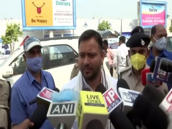 Rashtriya Janata Dal (RJD) leader Tejashwi Yadav (Photo/ANI)