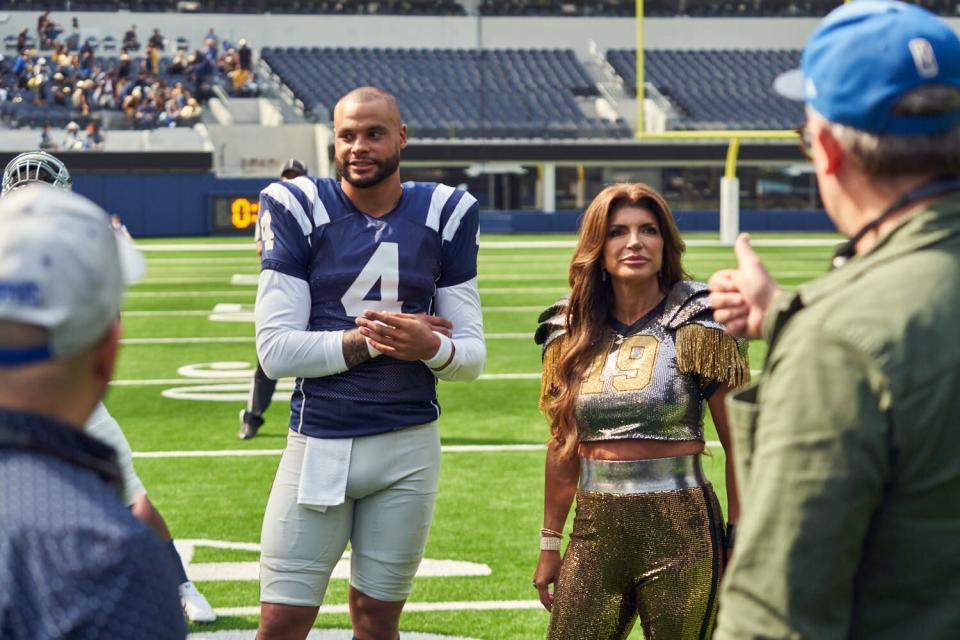 Dak Prescott exclusive on his commercial with Housewives for DirecTV