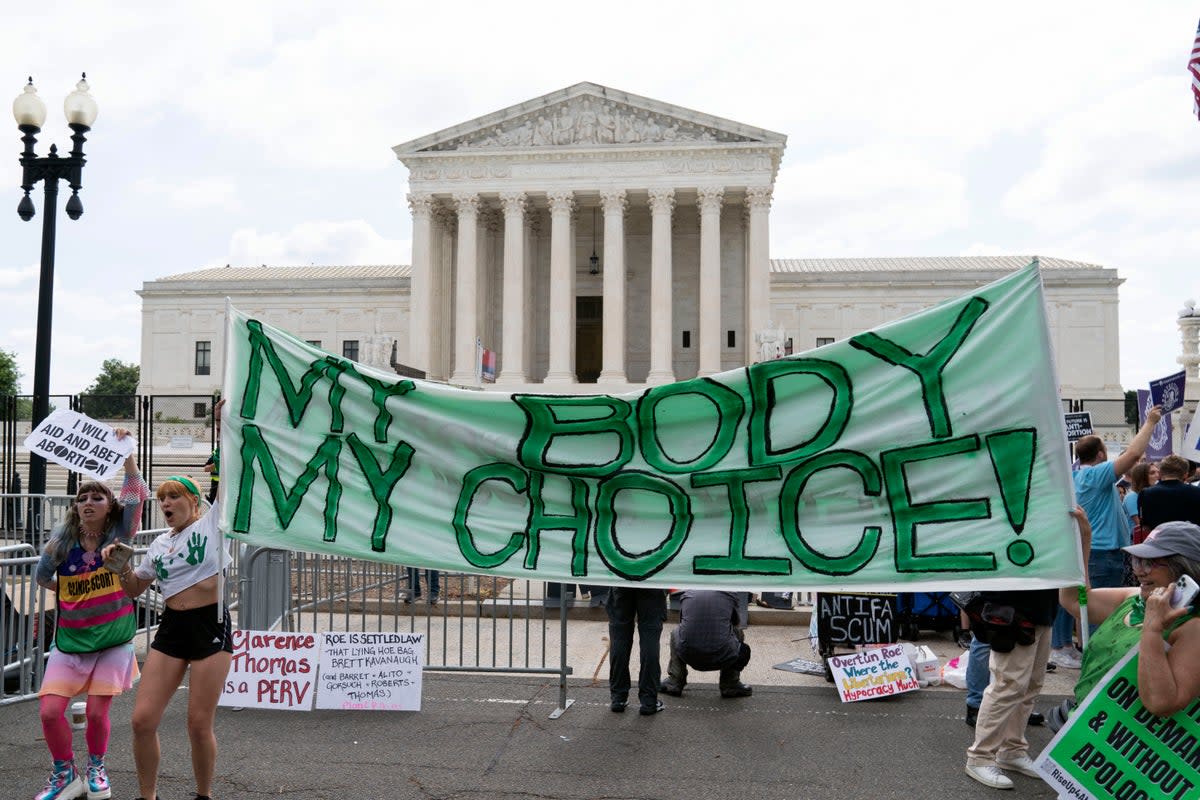 Supreme Court Abortion (Copyright 2022 The Associated Press. All rights reserved.)