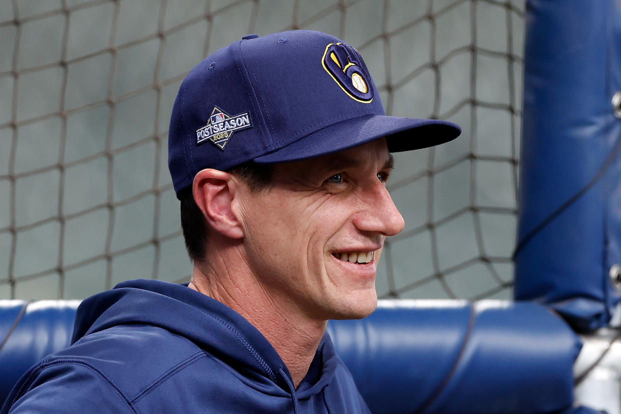 Craig Counsell is reportedly heading to the Cubs. (Photo by John Fisher/Getty Images)