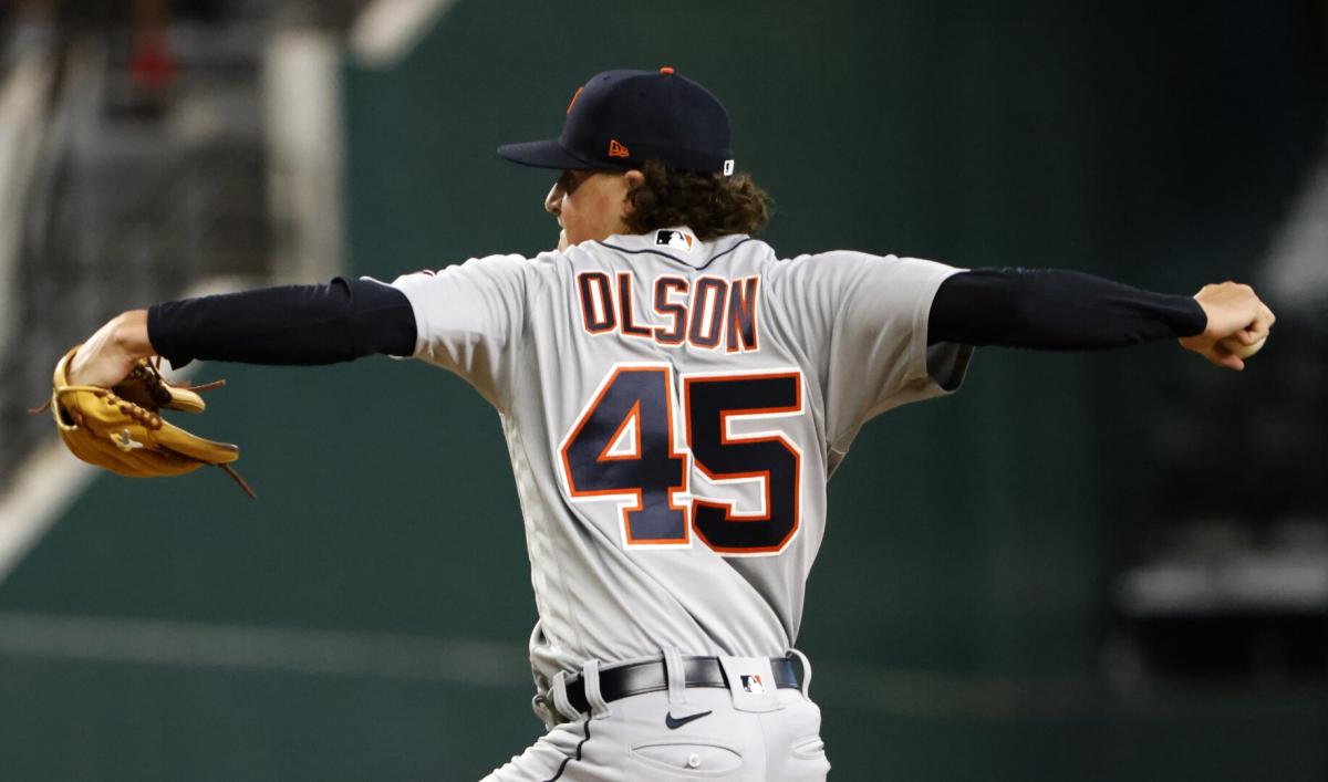 Kyle Harrison of the San Francisco Giants pitches against the News Photo  - Getty Images