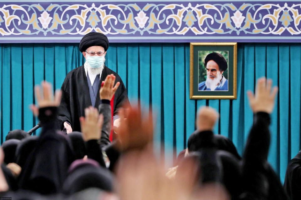 Iran's Supreme Leader Ayatollah Ali Khamenei  (Office of Iran's Supreme Leader via AFP - Getty Images)