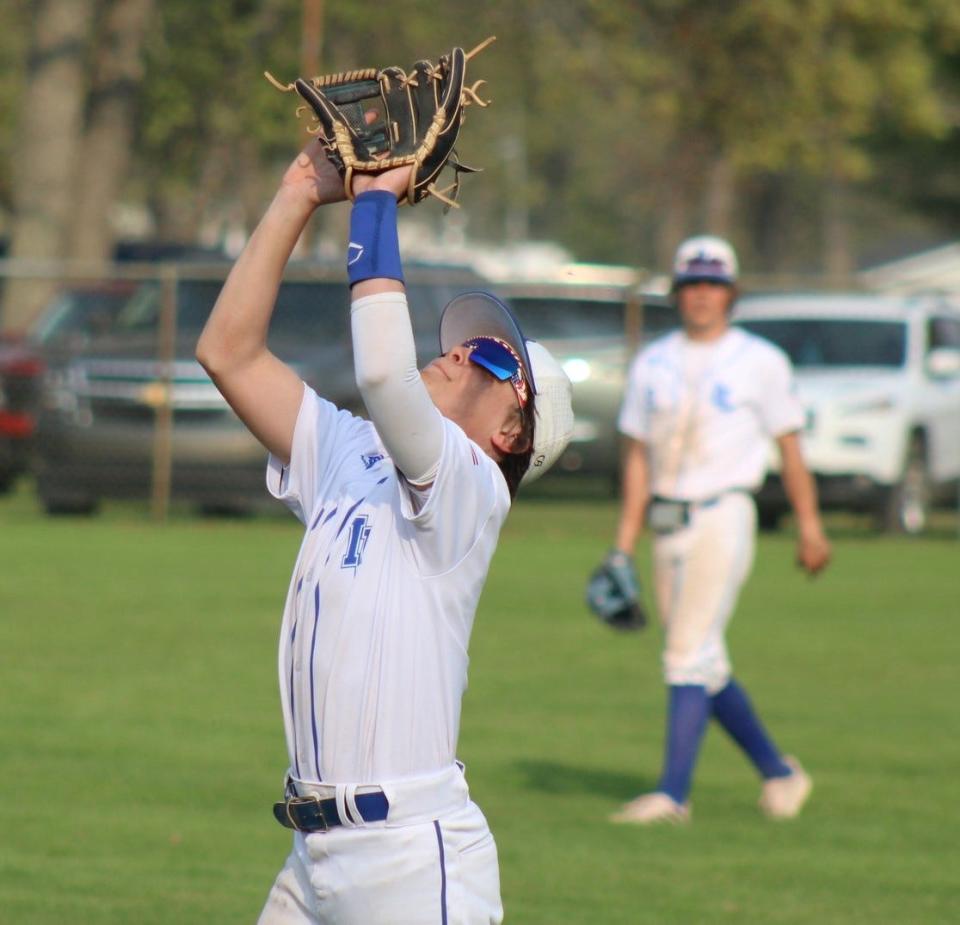 Freshman infielder Ty Kolly was one of five Inland Lakes players to make the All-Ski Valley Conference first team.