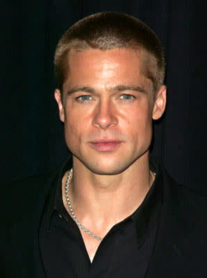 Brad Pitt at the New York premiere of Warner Brothers' Troy