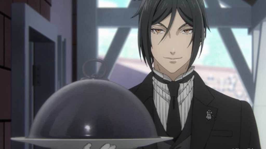 Sebastian Michaelis in Black Butler season 4 (Public School Arc) episode 6