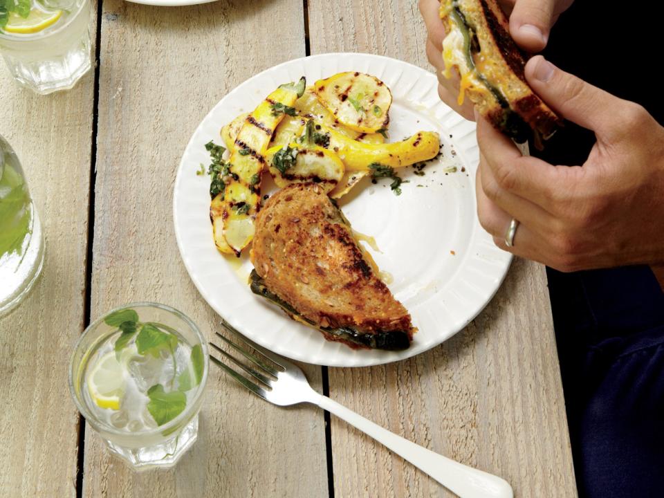 Grilled Summer Squash With Gremolata