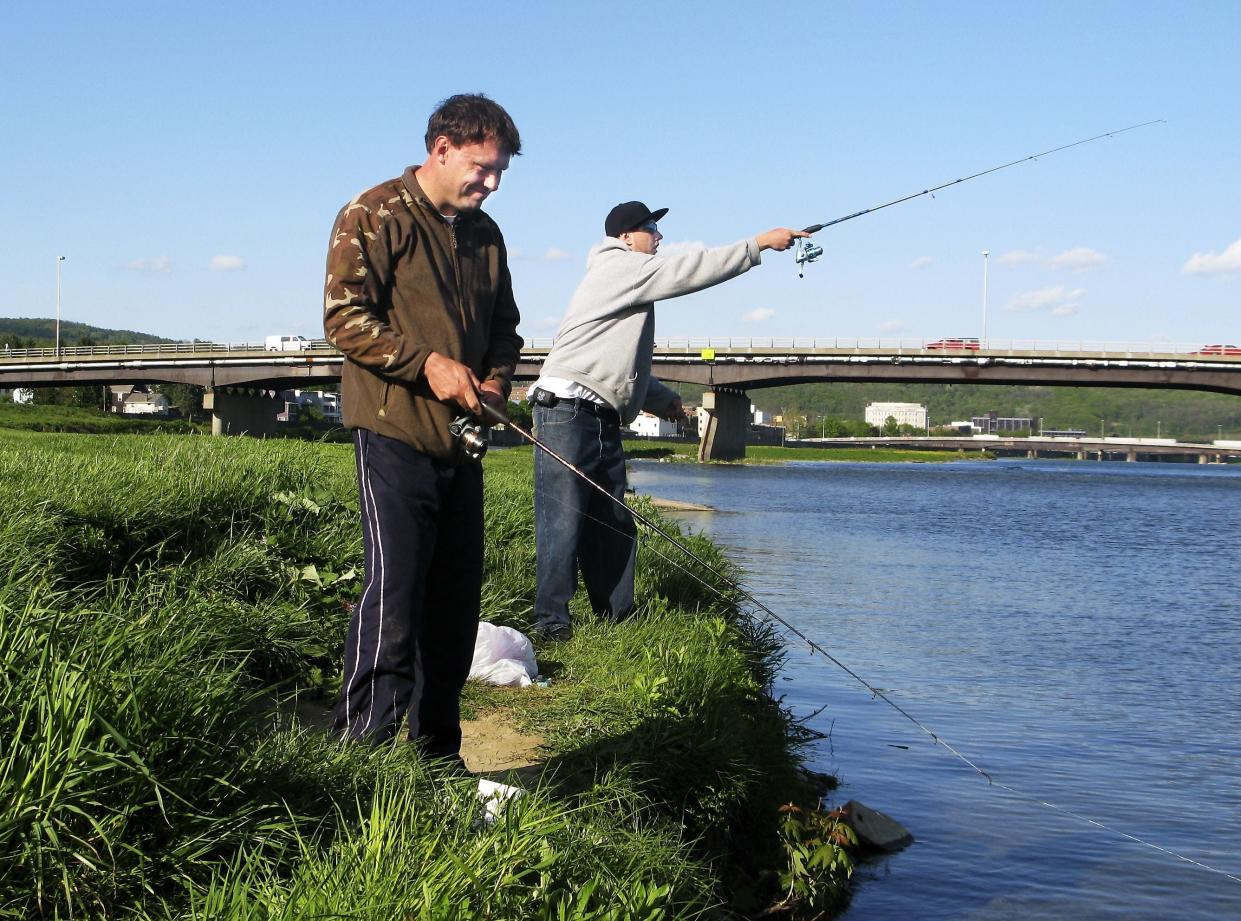 The Chemung River is a popular destination for fishing and other outdoor recreation.