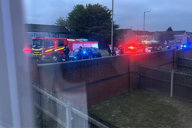 Car crash on Childwall Valley Road, Liverpool, 8.39pm on May 6 2024