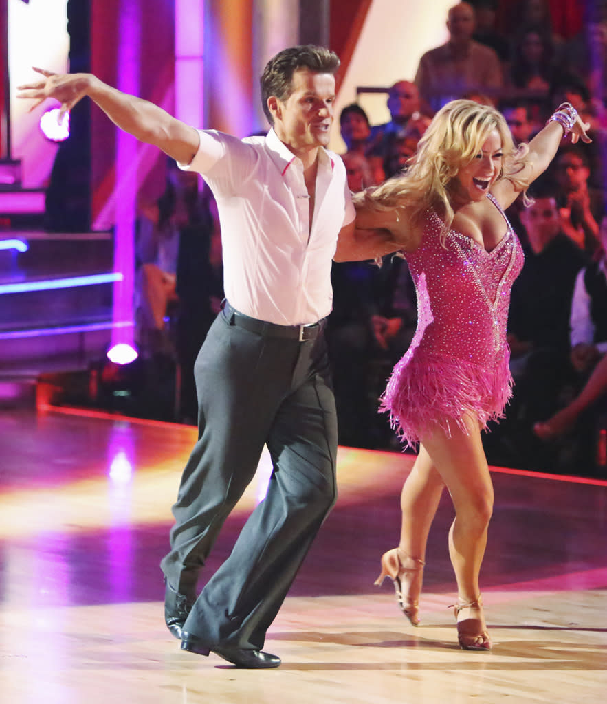 Louis Van Amstel and Sabrina Bryan (9/24/12)