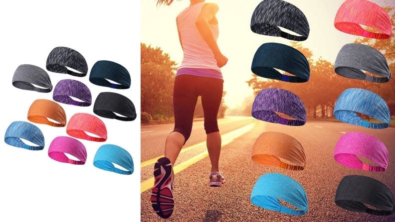 15 products to make training for a race easier: A sweat-wicking headband