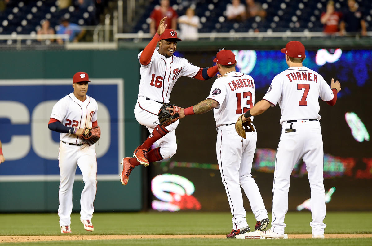 Watch: Nationals eliminate Bryce Harper's Phillies in playoff clincher 