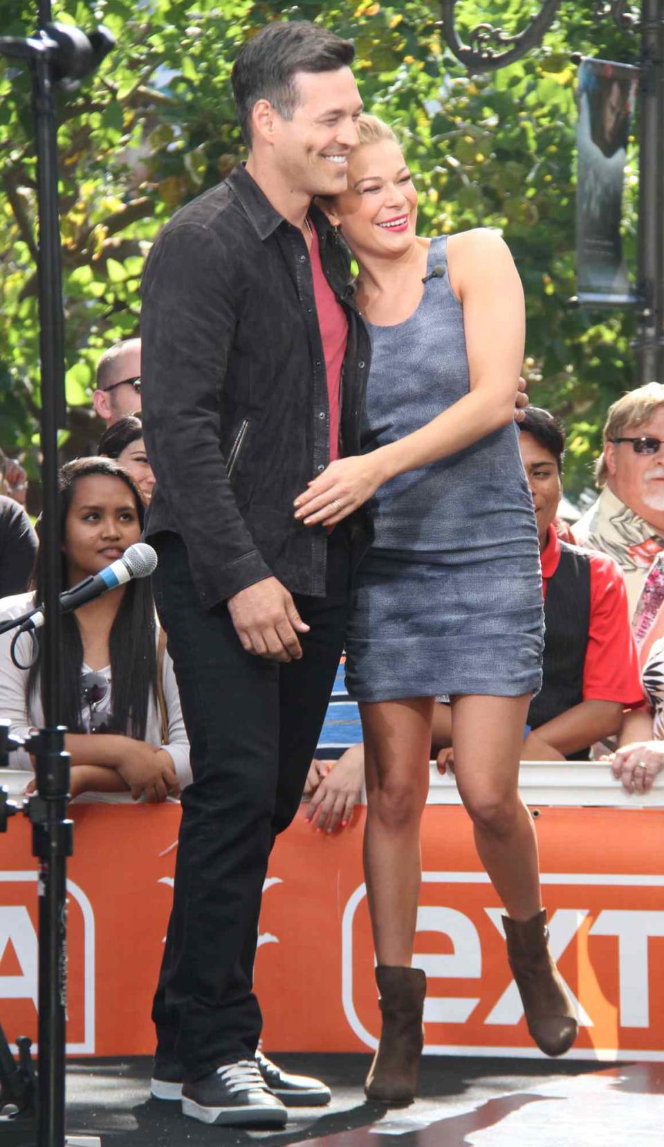 Eddie Cibrian and LeAnn Rimes as seen on June 5, 2013 in Los Angeles, California