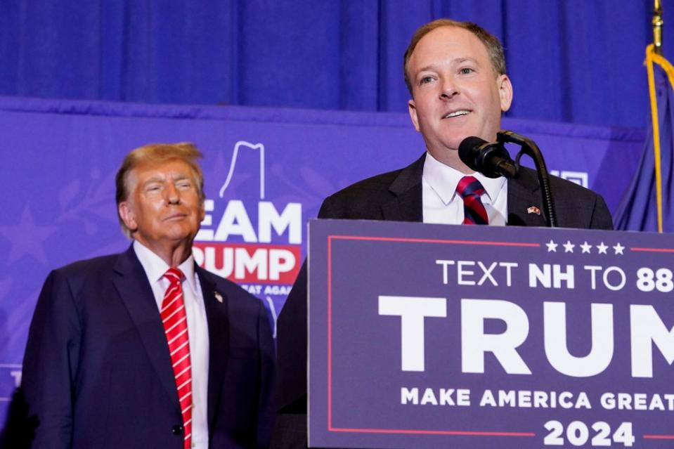 Former Long Island congressman Lee Zeldin said he would consider serving in a Trump White House if the former president wins back the Oval Office. REUTERS