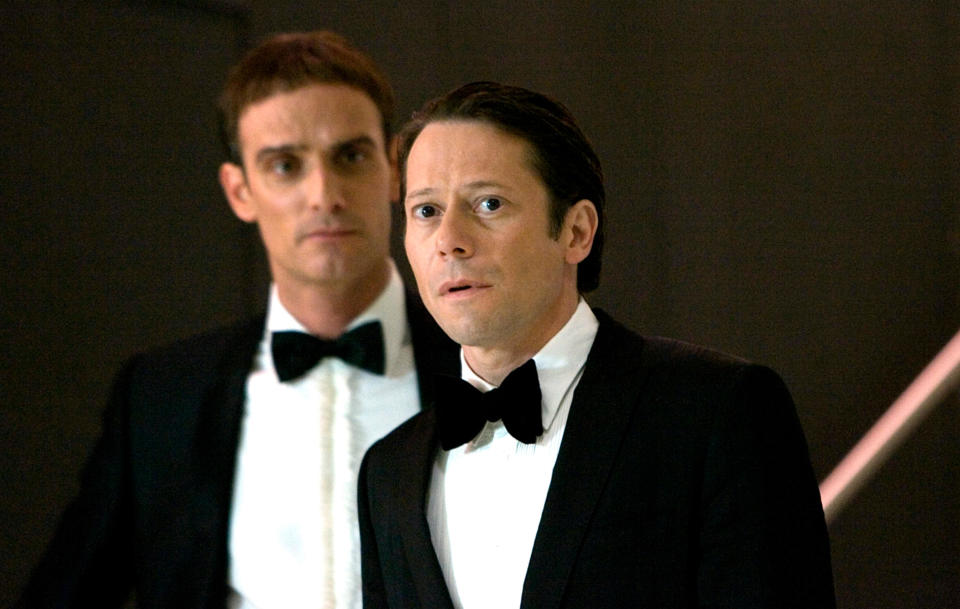 QUANTUM OF SOLACE, from left: Anatole Taubman, Mathieu Amalric, 2008. ©MGM/courtesy Everett Collection