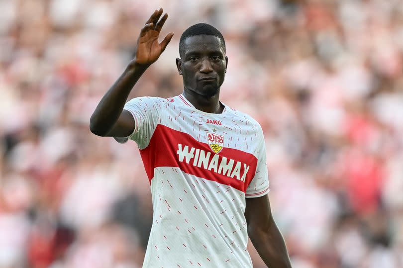 VfB Stuttgart star striker Serhou Guirassy