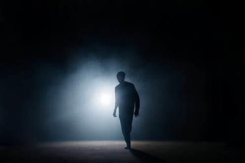   <span class="attribution"><a class="link " href="https://www.shutterstock.com/image-photo/dark-silhouette-slim-man-walking-on-1064251034" rel="nofollow noopener" target="_blank" data-ylk="slk:UfaBizPhoto/Shutterstock;elm:context_link;itc:0;sec:content-canvas">UfaBizPhoto/Shutterstock</a></span>