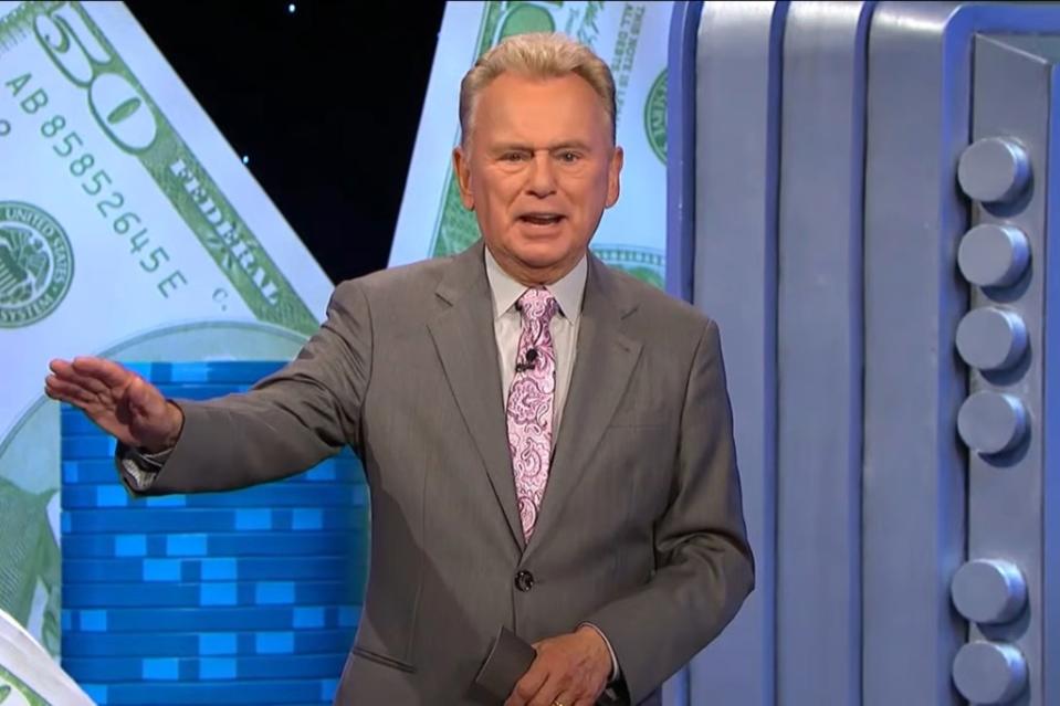 Pat Sajak was shockingly nice to a contestant who bombed. Wheel of Fortune / ABC