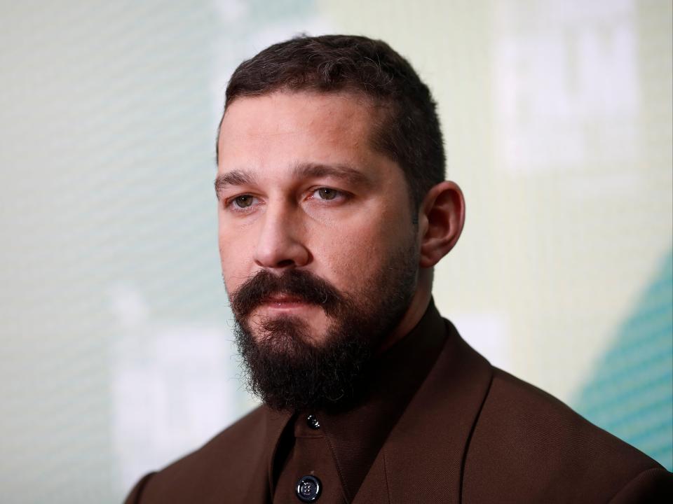 Shia LaBeouf was accused by his former partner, musician FKA twigs, of abusing her during their relationshipGetty Images for BFI