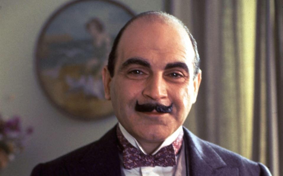 David Suchet as Hercule Poirot - Collection Christophel/Alamy Stock Photo