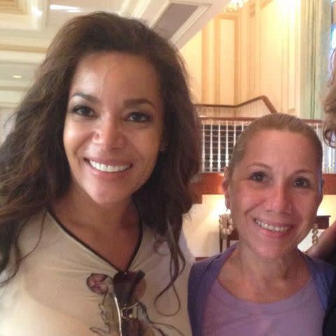 <p>Sunny Hostin/ Instagram</p> Sunny Hostin and mom Rosa Beza