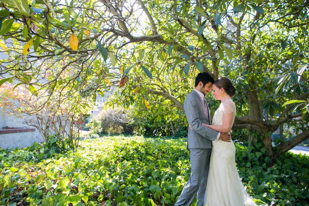 The author on her wedding day. (Photo: Emily Gutman)