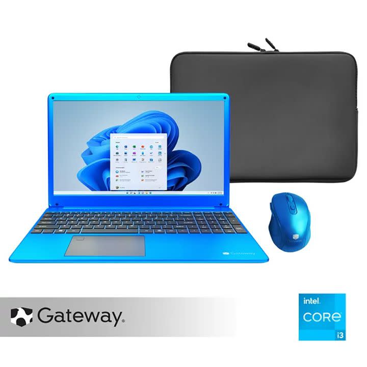 Gateway 15.6" Ultra Slim Notebook with Carrying Case & Wireless Mouse