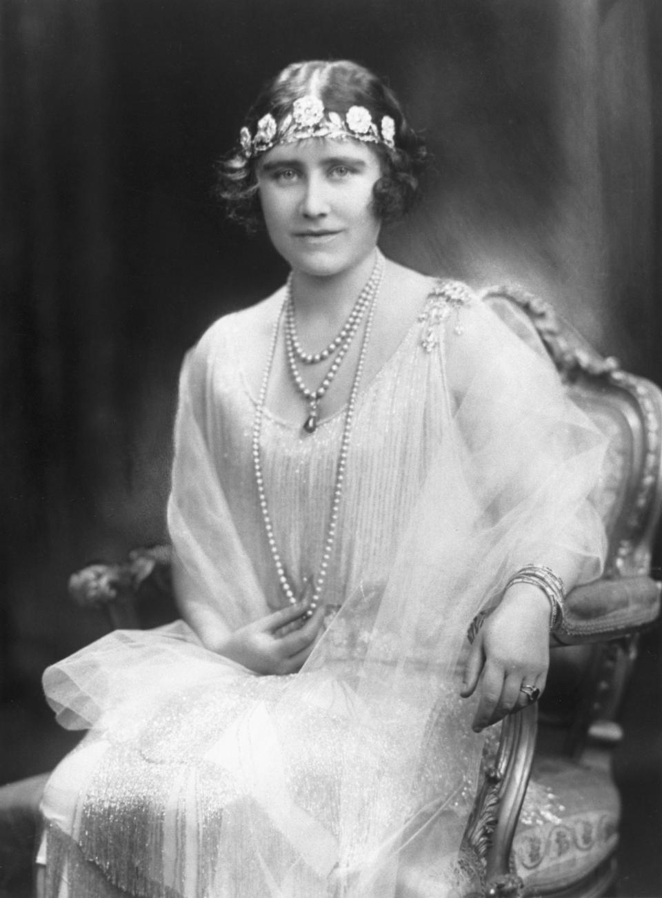 Queen Elizabeth, November 1926. Queen Elizabeth, mother of Queen Elizabeth II. (Photo by Daily Herald Archive/National Science & Media Museum/SSPL via Getty Images)