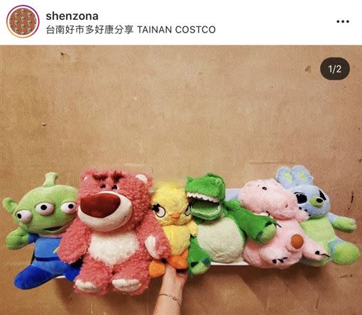 玩具總動員玩偶超萌，掀起IG拍照打卡熱潮。（圖／IG：shenzona 授權提供）