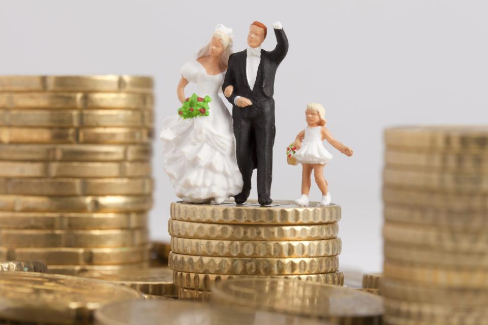 Zum Jahresende Geld sparen: Hochzeit