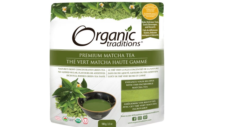 Organic Premium Matcha Tea - Organic Traditions, $30