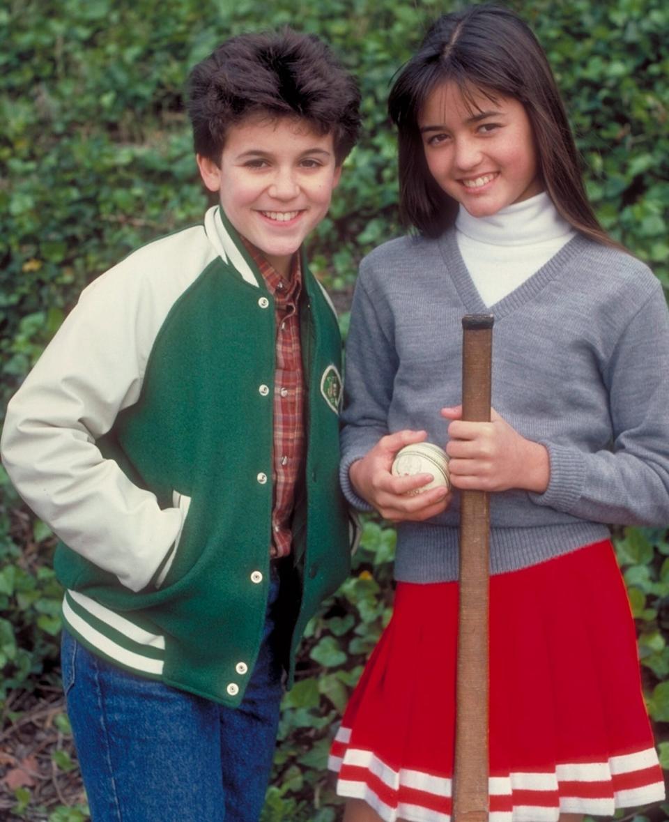UNITED STATES - DECEMBER 28: THE WONDER YEARS - "Just Between You and Me ... and Kirk and Paul and Carla and Becky" - Season Two - 12/28/88, Kevin (Fred Savage) and Winnie's (Danica McKellar) relationships go awry., (Photo by ABC Photo Archives/Disney General Entertainment Content via Getty Images)