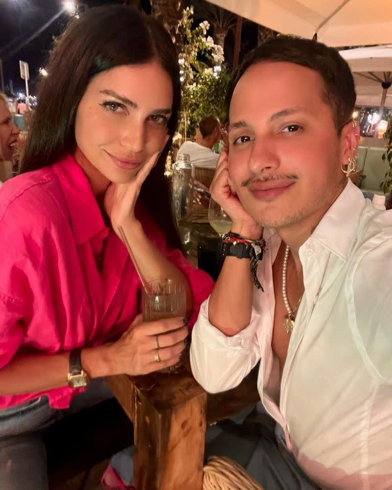 Eddie Rodríguez junto a Zaira Nara (@eddierodriguez_23)