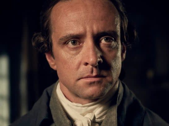 Richard Harrinton as Captain Andrew Blamey in Poldark (BBC)