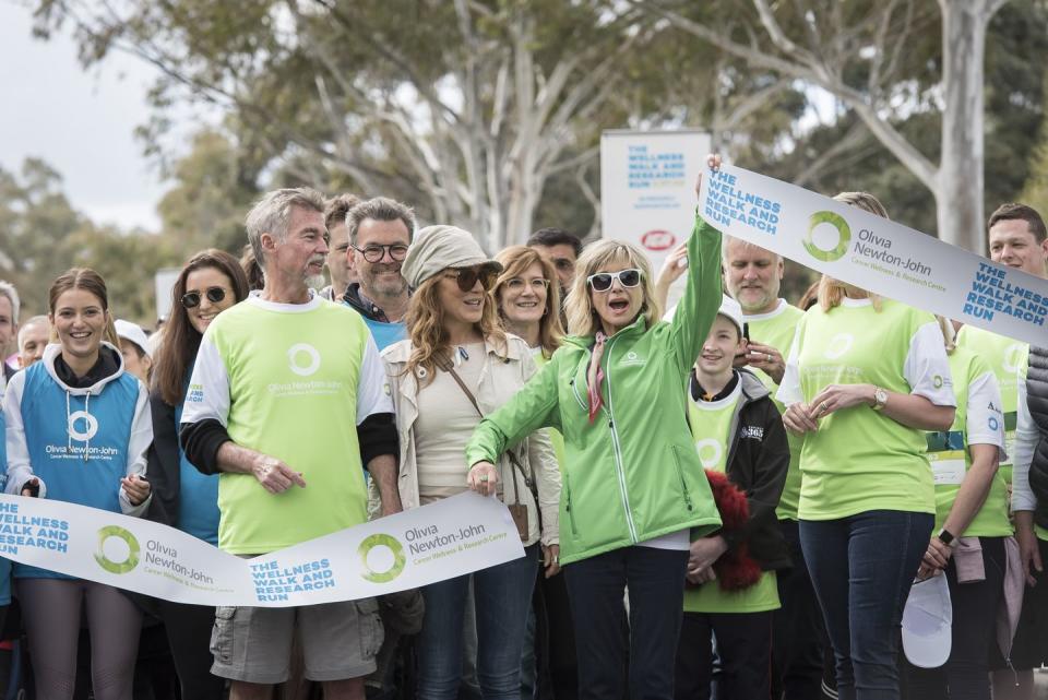 2018 - Newton-John At The Annual Wellness Walk And Research Run