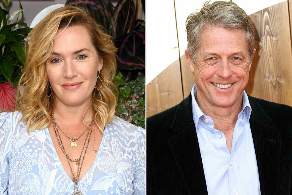 <p>Dave Benett/Getty Images; Gerald Matzka/Getty Images</p> Kate Winslet; Hugh Grant