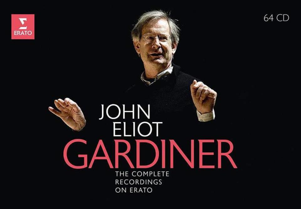 Some of the best work of English conductor John Eliot Gardiner was his recordings with Erato.