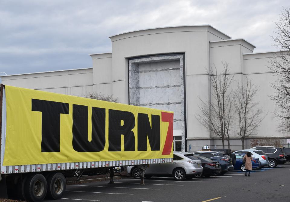 Turn 7, a discount store that sells returned merchandise, opened Thursday at Moorestown Mall.