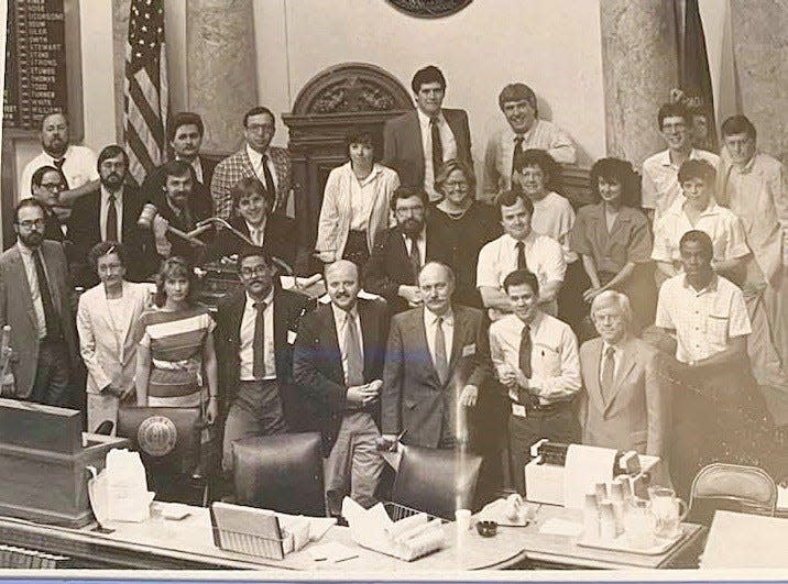 Covering the Kentucky General Assembly in 1985