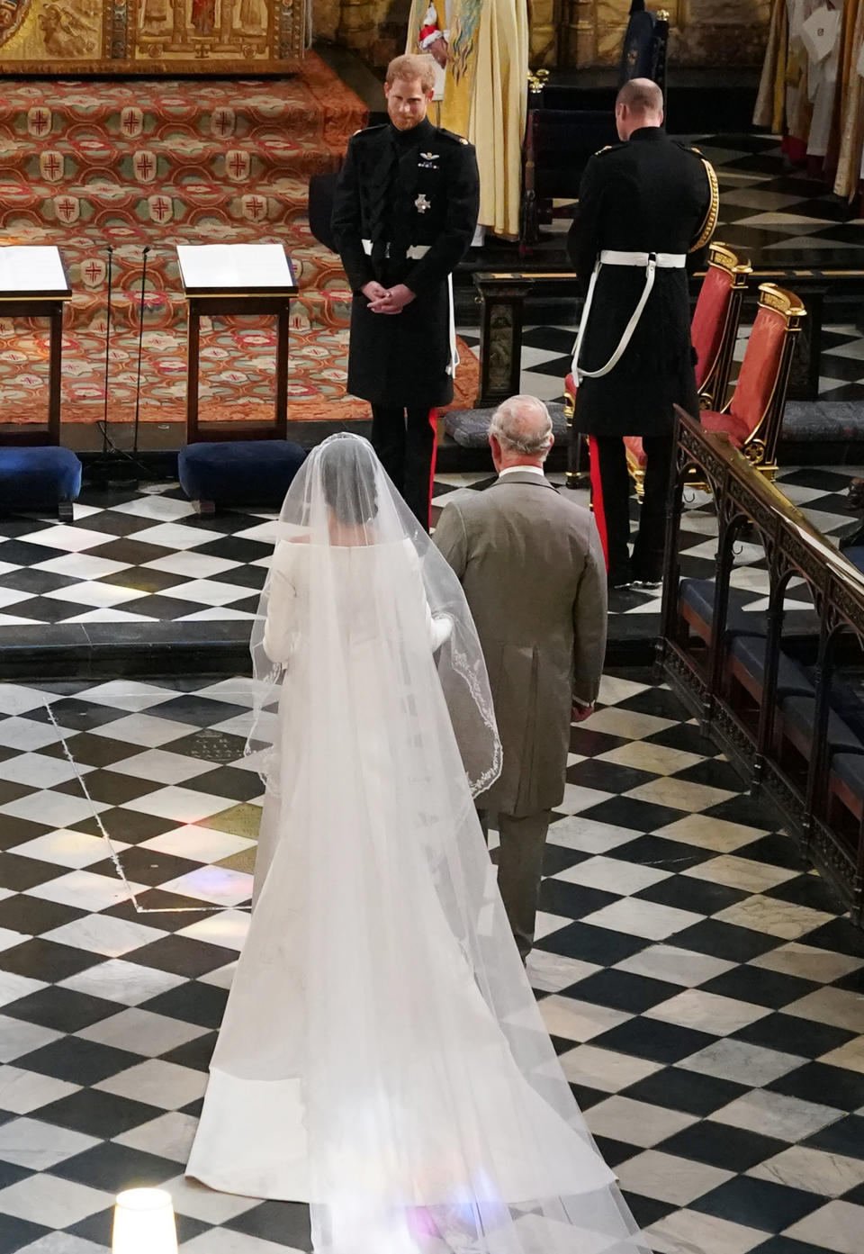 Harry and Meghan’s wedding day