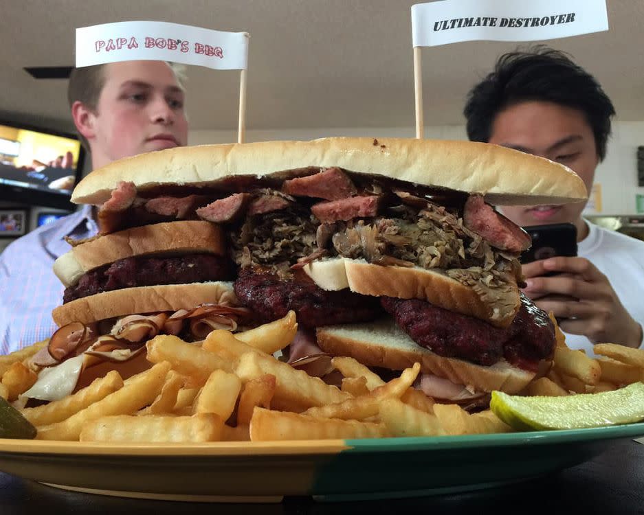 Papa Bob's BBQ Ultimate Destroyer Challenge