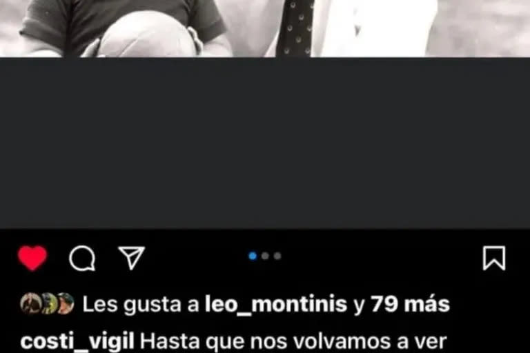 La publicación que hizo Constancio Vigil (h) en Instagram