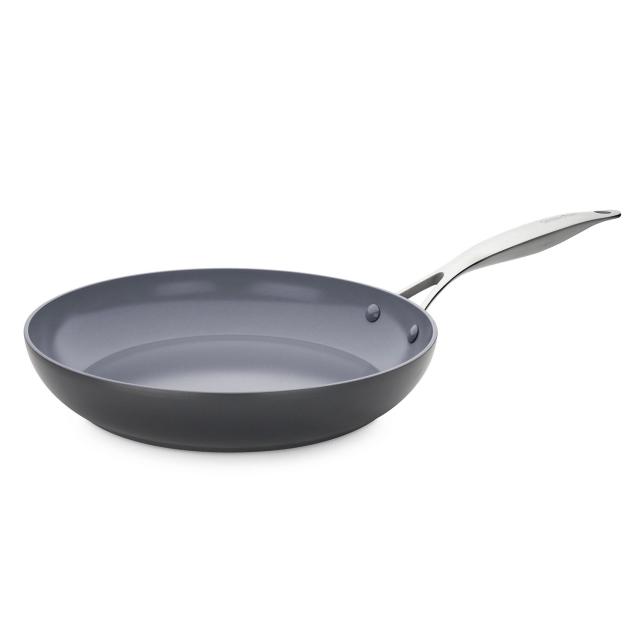 HITECLIFE Frying Pan with Lid 10 inch, Nonstick Saute Pans for All Stoves,  Non-Toxic Deep Skillet 